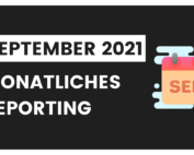 September 2021 - Monatliches Reporting